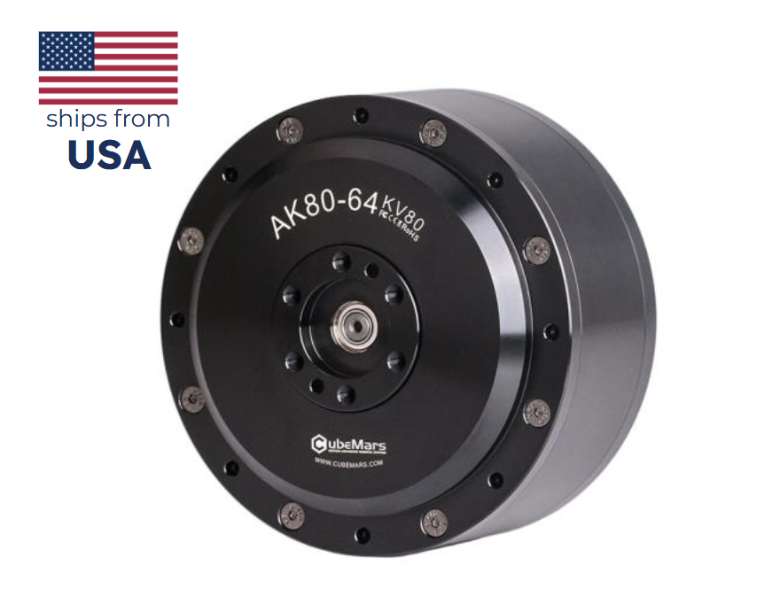 CubeMars AK80-64 High-Torque Robotic Actuator